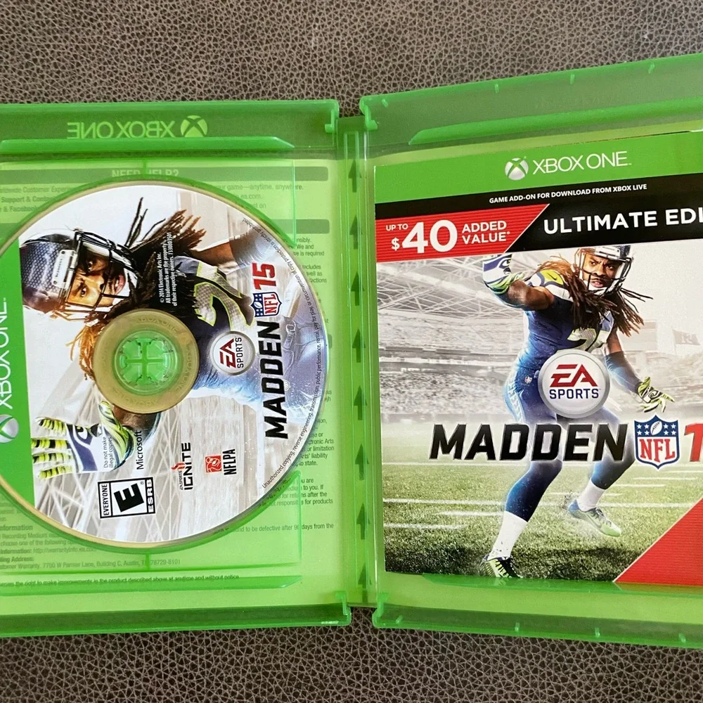 Madden NFL 15 -- Ultimate Edition (Microsoft Xbox One, 2014)